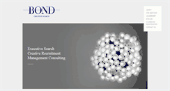 Desktop Screenshot of bondcreativesearch.com